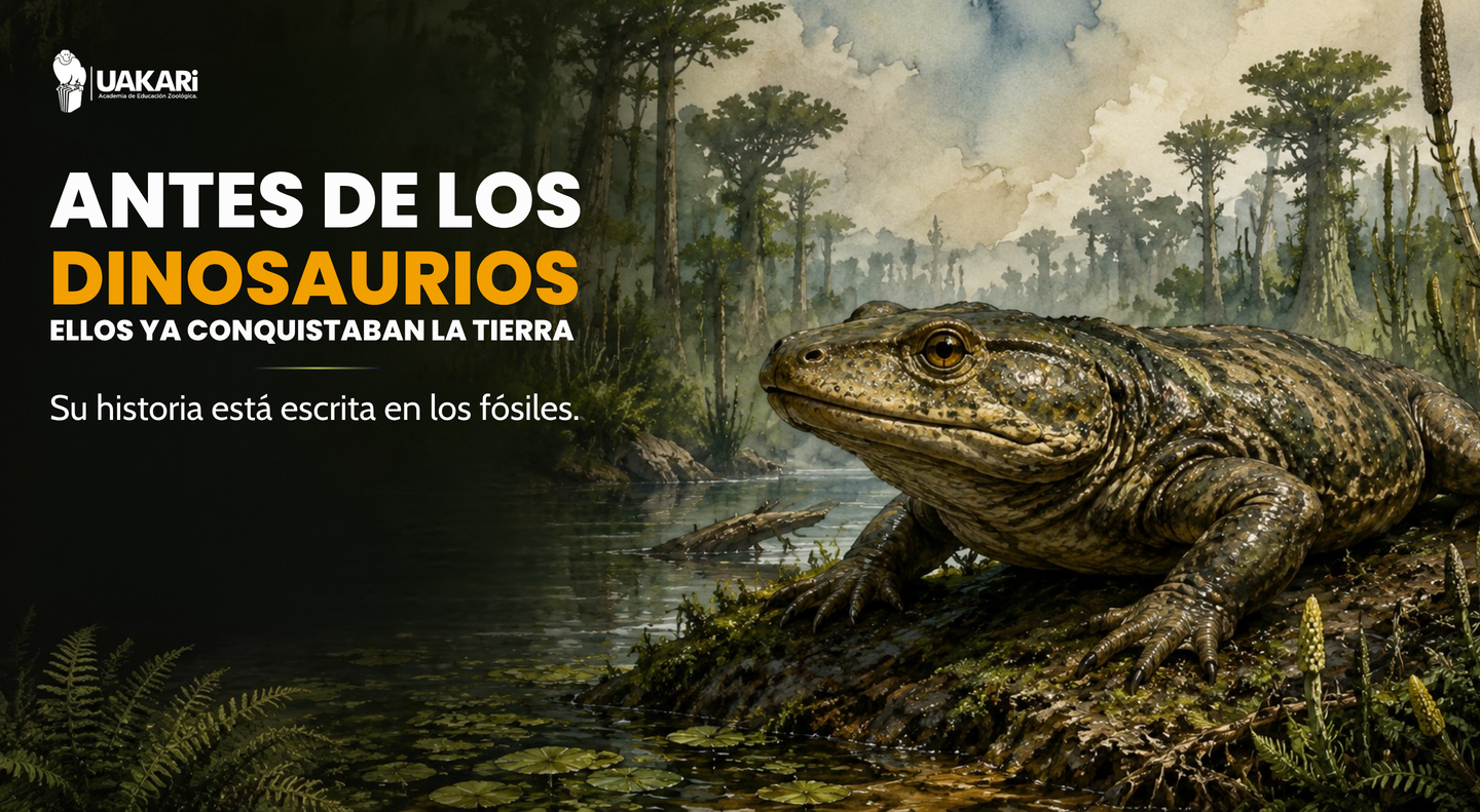 Antes de los dinosaurios, anfibios y reptiles ya conquistaban la tierra: la propuesta del curso Guardianes de la Historia.
