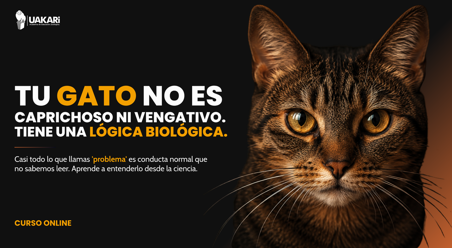 Tu gato no es caprichoso ni vengativo: tiene una lógica biológica. La propuesta del curso de etología felina.