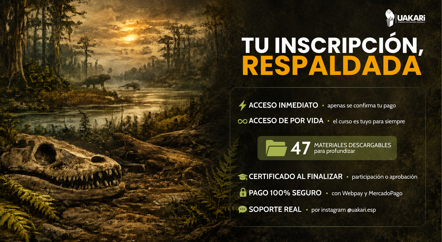 Tu inscripción respaldada: acceso de por vida, certificado, 47 materiales descargables y pago seguro.